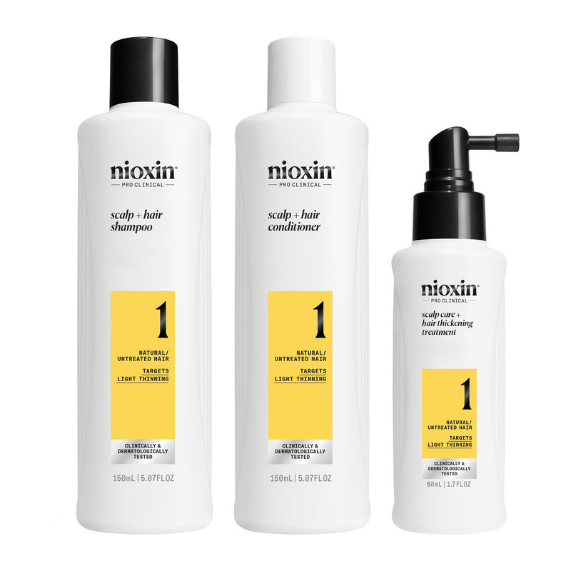 Nioxin Systems Trial Kit System 1 for Hair Loss