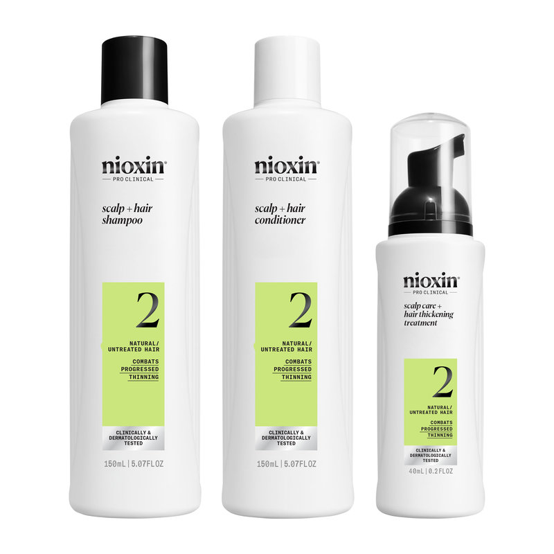 Nioxin Systems Trial Kit System 2 for Hair Loss