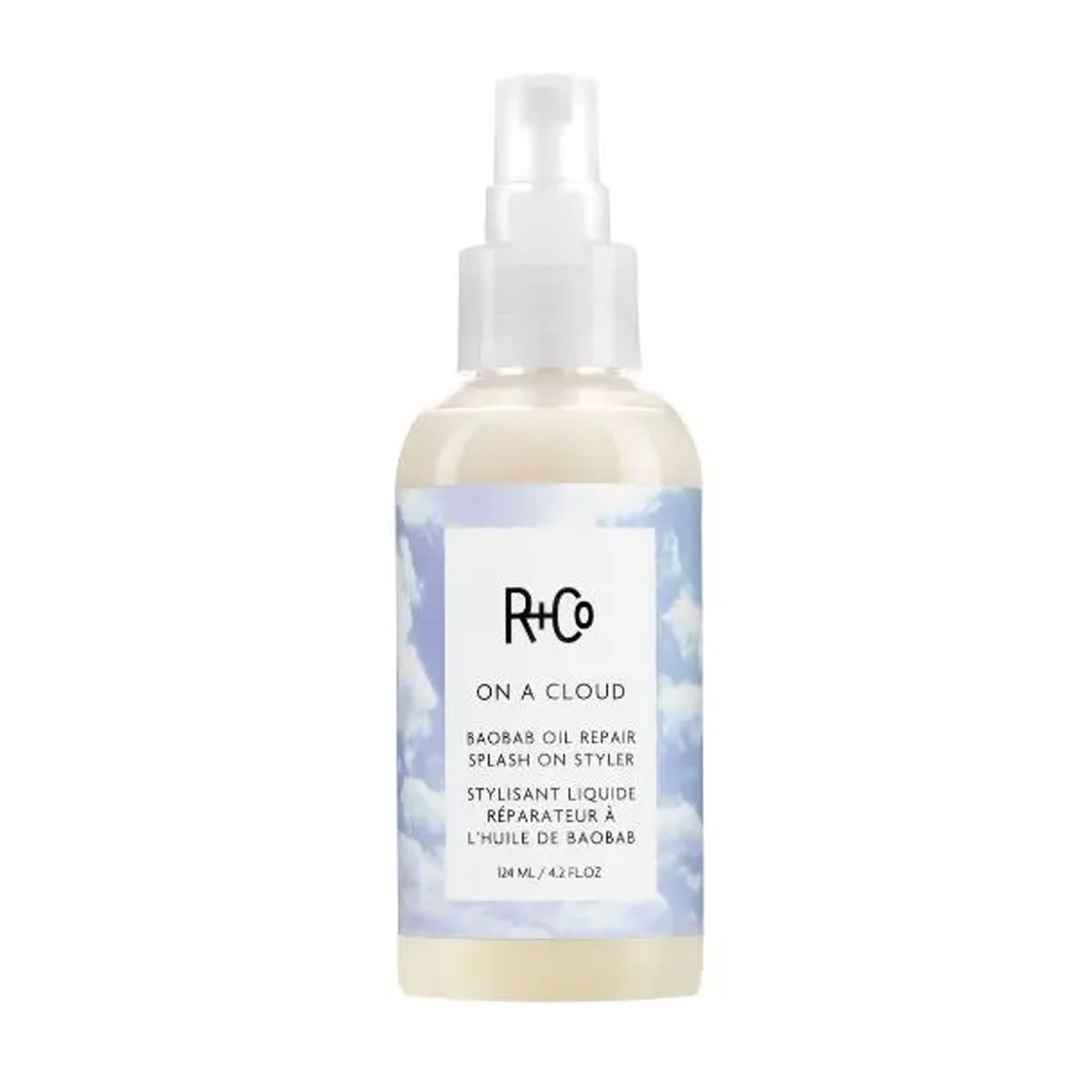 R+Co On A Cloud Baobab Oil Repair Splash-On Styler