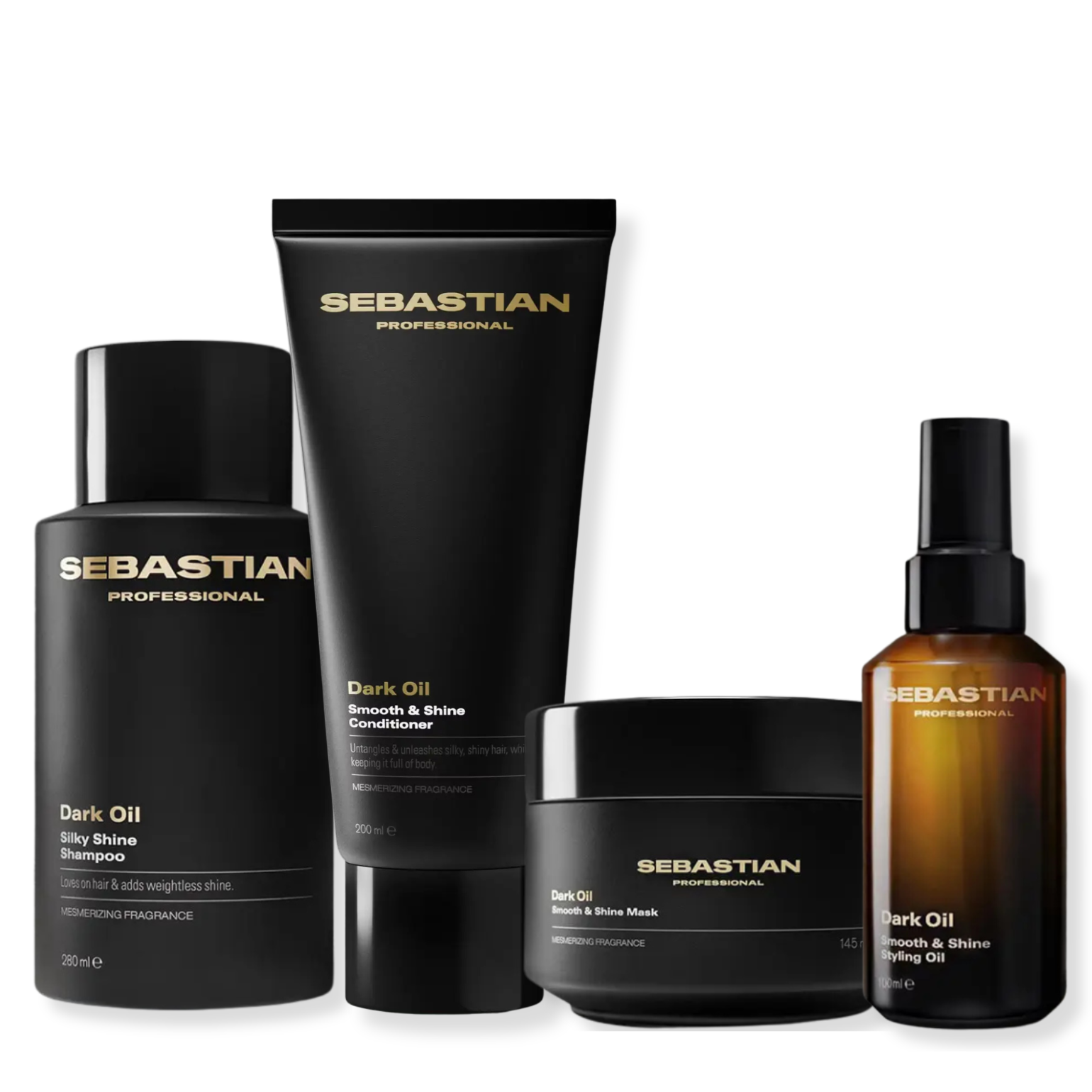 Dark Oil Smooth and Shine Set