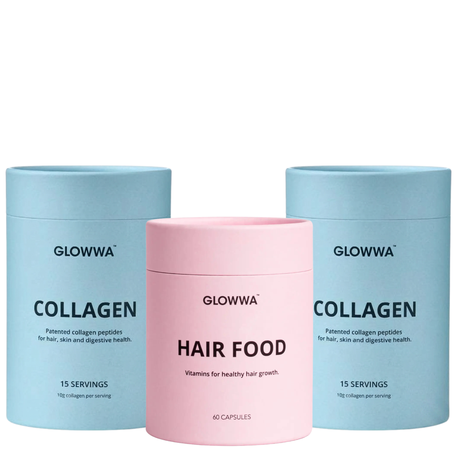 HAIR FOOD Hair Vitamins + Collagen - 1 Month Supply
